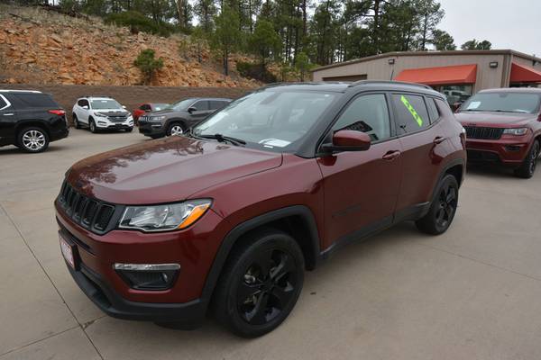 2021 JEEP COMPASS ALTITUDE 4X4 ONLY 81K MILES XM RADIO BLUETOOTH FOGS