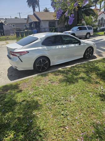 Newly registered 2019 Toyota Camry XSE