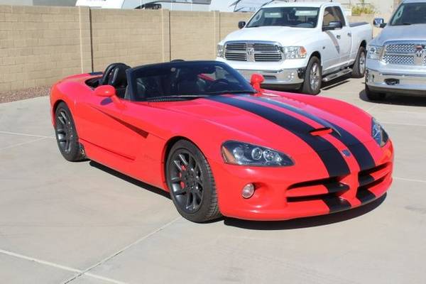 2005 dodge viper convertible 23900 mi no sales tax private sale