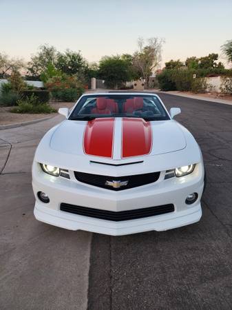 2013 ONE OWNER CHEVROLET CAMARO 2SS 6.2 CONVERTIBLE PERFECT