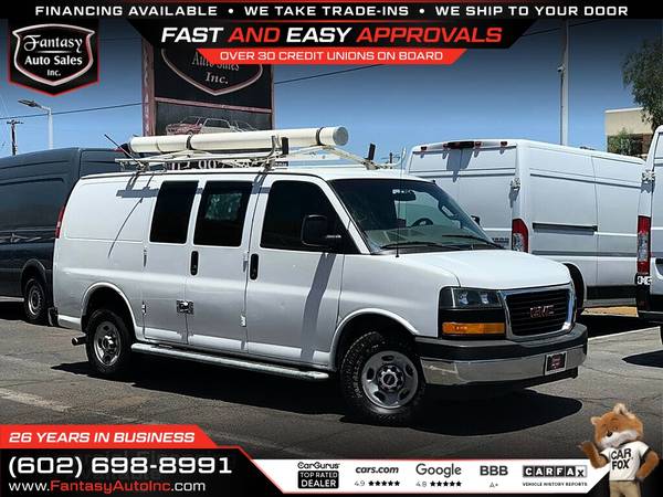 2017 GMC Savana Cargo Van RWD 2500 135 FOR ONLY $242/mo!