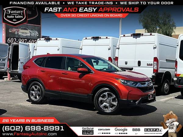 2019 Honda CRV CR V CR-V EX FOR ONLY $311/mo!