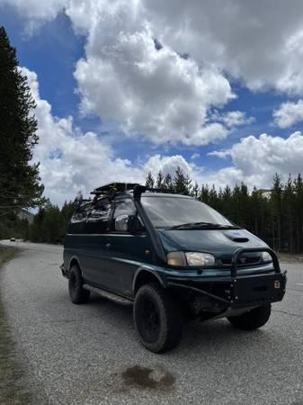 1994 Mitsubishi L400 4x4 - Lifted Converted Van for sale!