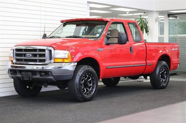 1999 FORD F-250 V-10 4X4 5-SPEED 0-RUST 84K F-250 F350 2000 2001 2002