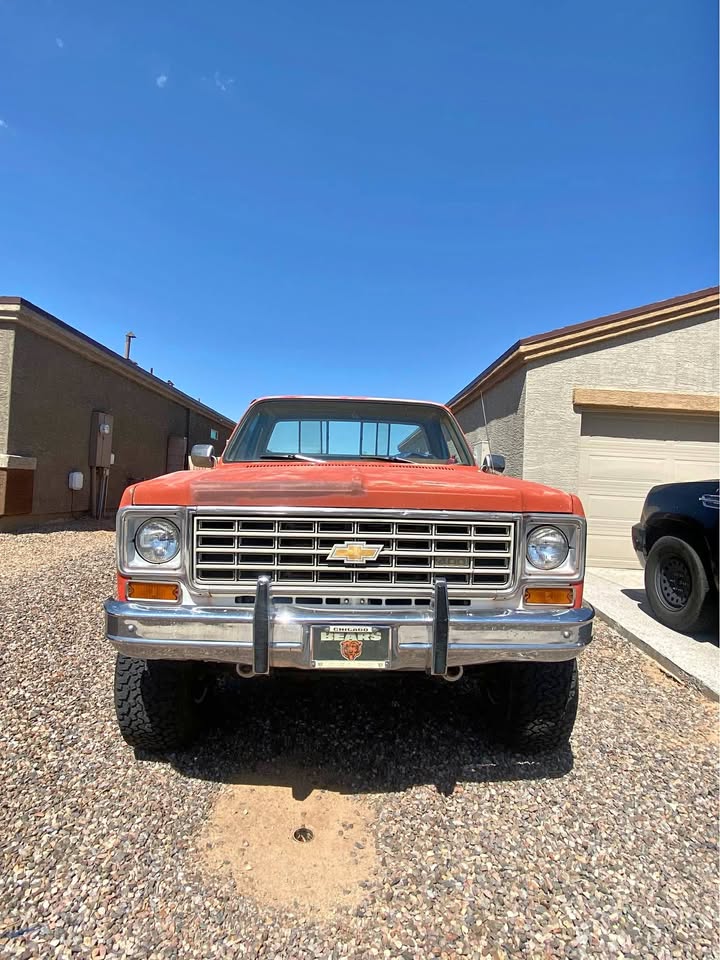 Chevy 1976 4x4 long bed ￼￼