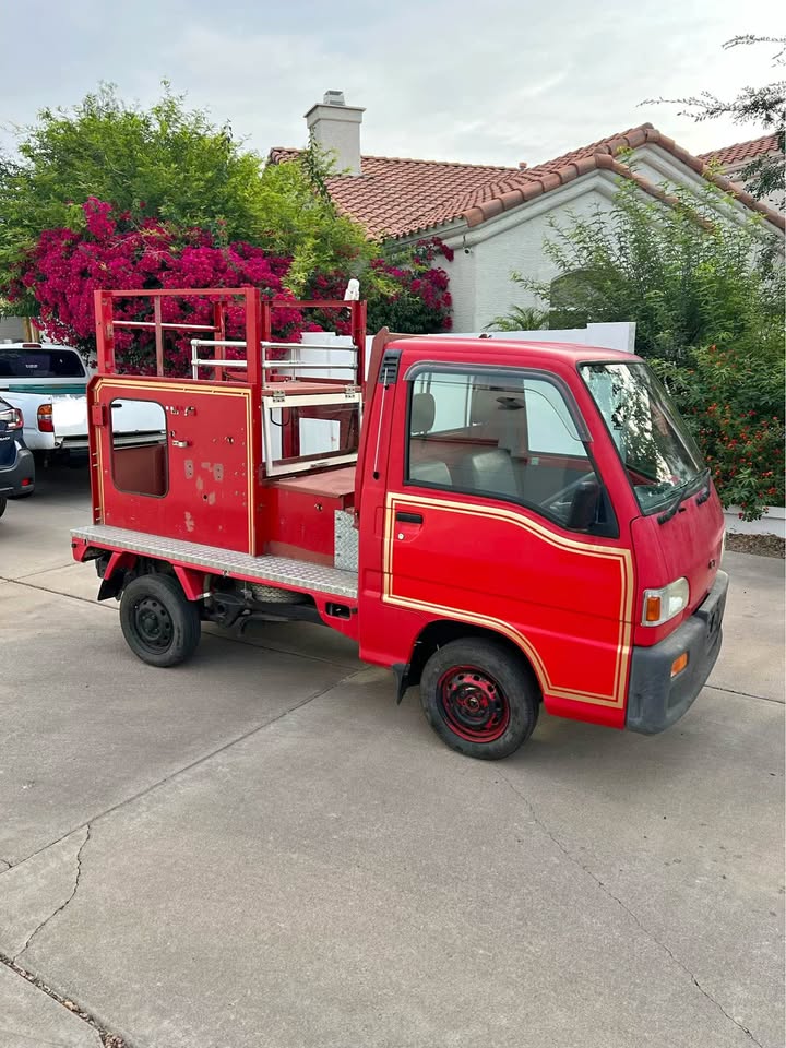1995 Subaru Sambar · Fire truck
